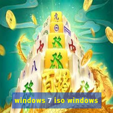 windows 7 iso windows